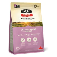 ACANA SINGLES GRASS-FED LAMB SAUSAS MAISTAS ŠUNIMS, 2 KG