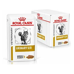 Royal Canin Vet VD Urinary S/O veterinarinis drėgnas maistas katėms 12x85 g