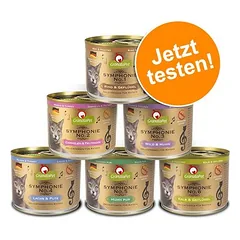 GranataPet Symphonie bandomasis rinkinys, drėgnas maistas katėms 6 x 200 g