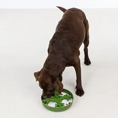 TIAKI lėto ėdimo dubenėlis Trebol, 1 l , Ø 25,5 cm — 2 nuotrauka