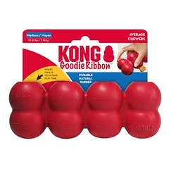 KONG Goodie Ribbon žaislas šunims, Vidutiniams 11–25 kg — 3 nuotrauka