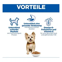 Hill's Science Plan Adult 1-6 Small & Mini su vištiena, sausas maistas šunims, 3 - 4,9 kg — 5 nuotrauka