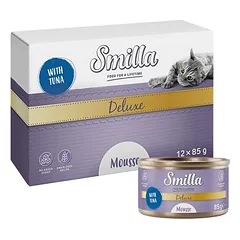 Smilla Deluxe putėsiai drėgnas maistas katėms 12 x 85 g — 4 nuotrauka