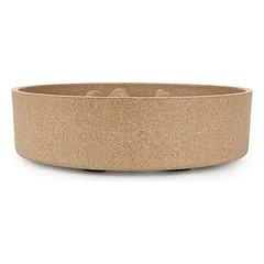 Happet bamboo slow feeding bowl for pets, cream, 1.4L — 5 nuotrauka