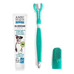 Anju Beauté dantų priežiūros rinkinys šunims — 2 nuotrauka