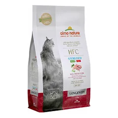 Almo Nature HFC Cat Longevity ar cūkgaļu 1,2 kg - barība kaķiem