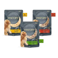 Encore Dog Gravy Pouch Mix 5 x 100 g, 100 - 199 g — 2 nuotrauka