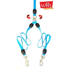 Automatinis pavadėlis Wigzi Dual Doggie Retractable Coupler — 2 nuotrauka