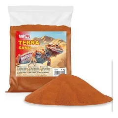 Happet smėlis terariumams, oranžinis, 1 kg