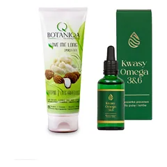 BOTANIQA LOVE ME LONG Cupuaçu ir taukmedžio šampūnas 250ml + LAB-V Omega 3 ir 6 riebalų rūgštys bendrai šunų ir kačių sveikatos, kailio ir odos būklei gerinti 100ml