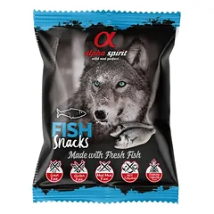 ALPHA SPIRIT SNACKS DOG skanėstai šunims su žuvimi 50g
