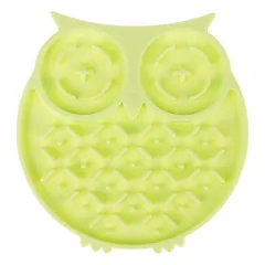 TIAKI Schleckmatte Eule, TIAKI Schleckmatte Eule Ø 15 x H 1,2 cm — 1 nuotrauka