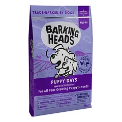 BARKING HEADS Puppy Days Turkey šuniukams su kalakutiena 6kg