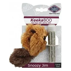 Cat toy with catnip D&D KeekaBOO Snoozy JIM