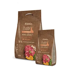 Fitmin Purity Adult Mini Beef sausas maistas šunims