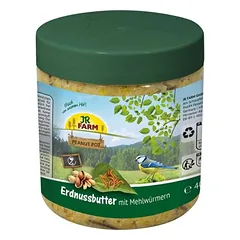 JR Farm Garden Peanut Pot Erdnussbutter Mehlwürmer 400 g - 5 Stück
