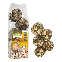 Nature Land BRUNCH Grain-free Cookies Apple & Banana 120g skanėstai graužikams