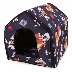 Gyvūnų guolis PETS HOME 19003_L_G Tamsiai mėlynas, 32x26x30 cm