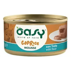 Oasy Caprice Tasty Mousse paštetas su upėtakiu katėms - Pet24