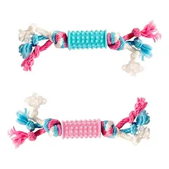 Duvo+ Hundespielzeug Puppy TPR Stick mit Baumwolle