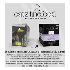 catz finefood Pure Pouch Mix 12 x 85 g, drėgnas maistas katėms — 2 nuotrauka