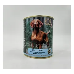 Real Dog Adult su jautiena ir veršiena, drėgnas maistas šunims 800 g