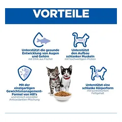 Hill's Science Plan Sterilised Kitten <1 su vištiena, sausas maistas kačiukams, 3 - 4,9 kg — 5 nuotrauka