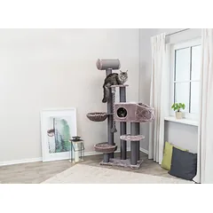 TRIXIE Andres daugiaaukštė draskyklė XXL 70x190x48 cm kapučino — 2 nuotrauka