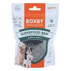 BOXBY Superfood BEEF skanėstai šunims