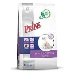 Prins Diet Skin & Intestinal Hypoallergic sausas maistas katėms 1,5 kg