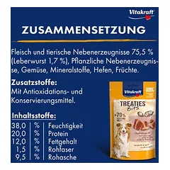 Vitakraft Treaties Bits skanėstai šunims — 3 nuotrauka