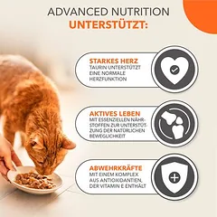 IAMS Advanced Nutrition Senior 7+ Land & Sea Collection padaže, drėgnas maistas katėms — 4 nuotrauka