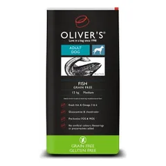 Oliver's Fish Grain Free Small sausas pašaras su žuvimi šunims photo