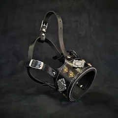 Bestia Ledermaulkorb Aztec