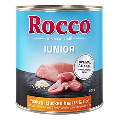 Rocco Junior drėgnas maistas šunims, ekonominė pakuotė 12 x 800 g — 5 nuotrauka