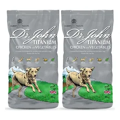 Dr John Titanium su višta – Active ir Junior, sausas maistas šunims — 2 nuotrauka