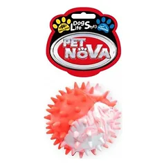 PETNOVA žaislas spygliuotas guminis kamuolys 5.5cm