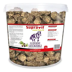 Supravit Luzerne Pferdeleckerlies - zuckerfreie Pferde Leckerlis