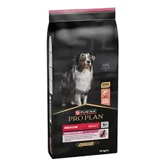 Purina Pro Plan Medium Adult Sausas pašaras vidutinio dydžio suaugusiems šunims, turintiems jautrią odą, su lašiša, 14 kg