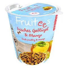 BOSCH Fruitees Paukštienos ir mangų dresiruokliai šunims 4 x 200 g