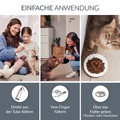 GimCat Taurine pasta Extra, skanėstai katėms — 2 nuotrauka