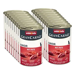 ANIMONDA GranCarno Junior skonis: kalakutiena 18x400g 