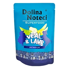DOLINA NOTECI SUPERFOOD veršienos ir ėrienos 300g šlapio šunų ėdalo