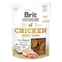 BRIT Jerky Snack Mėsos monetos Skonių rinkinys 3x80g