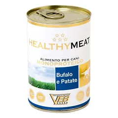 Healthymeat paštetas šunims su buivoliena ir bulvėmis 6x400g