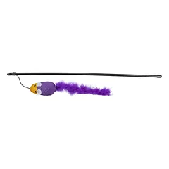 TRIXIE Meškerė su paukščiu, plastikas/pliušas, katžolė, 50 cm (pak.4)