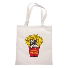 TIAKI Canvas-Tasche „Frenchie Fries“