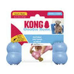KONG žaislas šuniukams Puppy Goodie Bone, mažas, įvairių spalvų — 3 nuotrauka