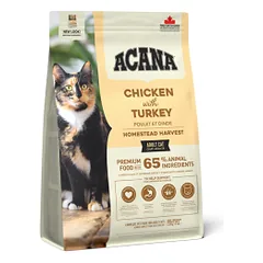 Acana Homestead Harvest Cat sausas maistas katėms, 1,8 kg