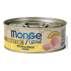 Monge Natural su vištiena, drėgnas maistas katėms 80 g parduotuvėje petbaze.lt